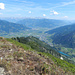 Blick über den Pinzgau, unten Kaprun, hinten Zell am See