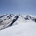 fantastischer Ausblick Richtung der höchsten Schweizer Gipfel ...