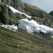 Schneebrett resten (ca. 2m hoch)