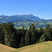schönste Aussicht vom "Gipfel" Weesen/Brenden zum Alpstein.