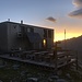 Topalihütte vor Sonnenaufgang