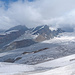 Blick zu umnebelten Nachbarn: Rimpfisch- und Strahlhorn