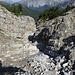 Die Schlucht im Val Murtaröl - kleiner Bach, grosse Schlucht