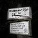 Oberhalb der Wimbachgrieshütte zweigt der Steig hinauf zur Watzmann-Südspitze ab ...
