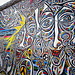 East Side Gallery a Muhlenstrasse: tratto di muro dipinto da artisti di strada.