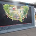 East Side Gallery a Muhlenstrasse: tratto di muro dipinto da artisti di strada.