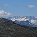 Die Urner Alpen - links der Galenstock und etwa in der Bildmitte der Dammastock