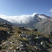 Der Antronapass ist schon sehr früh von den Wolken von Süden her bedrängt