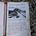 ... und aussergewöhnlichem Gipfelbuch, welches ich den Stiftern zurückgeschickt (beinahe voll und schimmlig) - und ein neues deponiert habe 