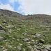 Die Aufstiegsflanke im unteren Bereich