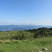 Blick nach Norden auf die Nagelfluhkette
