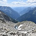 il vallone da percorrere per il ritorno