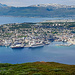 Tromsø, gesehen vom Fjellstua