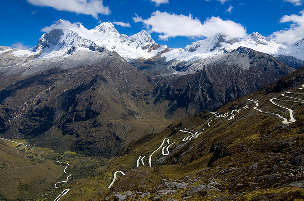 Die Huandoy-Gruppe und Nevado Pisco