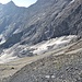 Der kleine Gletscher unter der Hausstockwand (auf unter 2500m).