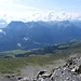 Blick zum späteren Abstieg über die Alp Tea Nova Salét