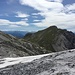 Der Eiskogel mit seiner grünen Ostflanke rückt näher