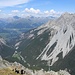 Geniale Aussicht vom Gipfel Piz Rims und auf die drei Gipfel die wir vor einigen Tagen bestiegen haben