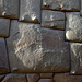Der berühmte 12-eckige Stein der Inkas. In die Fugen passt kein Blatt Papier!