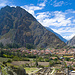 Ollantaytambo liegt an der Mündung eines Seitentales.