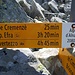 Indicazioni all' Alpe di Alnasca<br />A questo bivio se si va a sinistra (Nord-Est) si raggiunge l' Alpe Cremenzè se invece invece si va a destra (Sud) si prosegue verso il Poncione d'Alnasca...