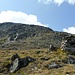 A big cairn on the way up towards Piz Müsella.