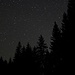 Da der Aufstieg bis zur über die Leidegg hinauf grösstenteils durch dichten Nadelwald verläuft, hatte ich nur selten einen schönen Blick zum Sternenhimmel. Als ich bei P.1322m tastete, bot sich eine Gelegenheit ihn von der kleinen Lichtung über den Wipfeln zu sehen. Auf dem Foto das Sternbild Wasserman (Aquarius) ausser seinem westlichsten Teil zu sehen.<br /><br />Das ganze Sternbild Wassermann habe ich vor einigen Jahren hier publiziert: [https://www.hikr.org/gallery/photo1623815.html?post_id=88447]