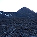 Zwischen Großer Löffelspitze und Löfflergrat liegt unsere Abstiegsrinne.