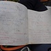 Quaderno risalente al 1990 con neanche 20 iscrizioni,dalla salita del mitico Tapio solo altre 2 iscrizioni e poi la nostra !