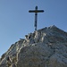 das Gipfelkreuz am Nadelhorn ist erreicht