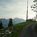 Antenne bei der Alp Selun