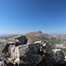 Gipfelblick zum Zas, ganz hinten Ios