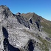 Popbergspitze mit Ostflanke; fotographiert beim Aufstieg zum Wilhelmer