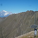 Panorama dal Mont Creya 3015 mt: vallone che sale da Gimillan.