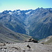 Panorama dal Mont Creya 3015 mt: la Valeillle.