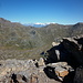 Panorama dal Mont Creya 3015 mt: nitida ed estesa vista sul Cervino e Gruppo del Monte Rosa.