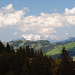 Kurz vor der Breitlabalm, Blick zu den Loferer Steinbergen