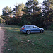 Am Parkplatz in Selvaplana - allein auf weiter Flur...