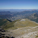 Im Aufstieg des Blick nach Südwesten