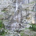 Wasserfall links vom Klettersteig