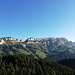 Alpstein unter blauem Himmel