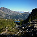 Panorama nei pressi del Col du Lac Blanc 2300 mt.