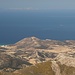 Agiassos, links die Bucht, daneben der Berg