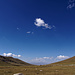 Auf dem Kalmak-Pass (3.446m) angelangt. In der Ferne ist schon der Song-Köl zu erahnen.