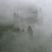 Und plötzlich ist wieder alles in Nebel gehüllt