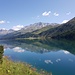 Am Ufer des Silsersees bei Maloja