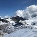 herrliche Stimmung auf dem Gipfel - mit Wolkendynamik am Schilthorn ...