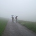 auch der Nebel und der Regen sind uns oft "treue" Wegkumpane