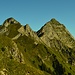 Die folgenden Gipfelziele.<br />Der Brünnelistock schaut aus dieser Perspektive total abweisend aus.