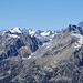 Der Blick Richtung Berner Alpen - rechts das Finsteraarhorn. 
